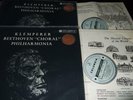 KLEMPERER : BEETHOVEN CHORAL SYMPHONY NO.9 2LP SET 1958 COLUMBIA SAX 2276/77 UK