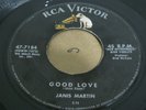 ROCKABILLY COUNTRY 45 - JANIS MARTIN - GOOD LOVE / CRACKER JACK - RCA