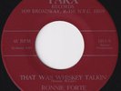 RONNIE FORTE That Was Whiskey Talkin RARE M- northern soul 45 Nervous Breakdown
