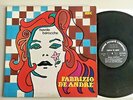 FABRIZIO DE ANDRE' Nuvole barocche LP 33giri originale RRC RCP 704 Italy
