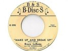 BRUCE LABEAU & THE WONDERLANDS 45 RECORD RARE PRIVATE SD GARAGE ROCKABILLY