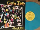 Circle Jerks - Group Sex 12” LP | Frontier — Teal Blue Wax  — NM | punk nofx