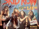 Signed  Skid Row 18 & Life / Midnight Tornado VINYL Single Record (1990) Ex