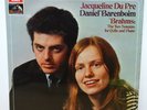 ASD 2436 BRAHMS Cello Sonatas JAQUELINE DU PRE DANIEL BARENBOIM HMV STEREO LP EX