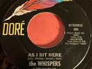 Whispers As I Sit Here / Never Again Sweet Soul/ Northern Soul 45 Dore STEREO EX