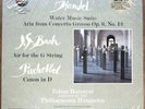 ZOLTAN ROZSNYAI / BACH / HANDEL Water Music M&K RT206 RealTime Audiophile SEALED