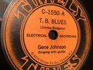 Gene Johnson T.B Blues High Steppin’ Mama C-1550 Hillbilly Timely Tunes 78 Autry