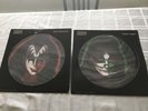 KISS GENE SIMMONS PETER CRISS 12” VINYL PICTURE DISCS VINTAGE 1978