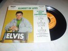VINYLE 45T ELVIS PRESLEY ALMOST IN LOVE  / 2 TITRES PN1  LANGUETTE RARE
