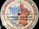Masterworks From France #493 / 494 Rare Transcriptions 2LP: Couperin; Baroque