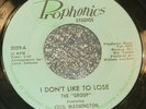 Hear Original Northern Soul 45: The Group Cecil Washington I Don't Like to Lose