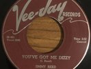JIMMY REED You've Got Me Dizzy / Honey Don't Let Me Go R&B Blues Vee-Jay 45