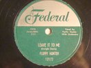 78: GOLD TOP FEDERAL-FLUFFY HUNTER-LEAVE IT TO ME/ SO MUCH TROUBLE - STORE STOCK