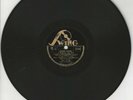 COLEMAN HAWKINS WITH DJANGO REINHARDT 78 RPM SWING SW 1 E-/E-
