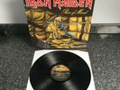 LP VINYL IRON MAIDEN   Piece of Mind 1983 EMA800 UK 1st PRESS EX/EX  PRO CLEANED