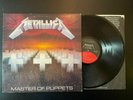 Metallica – Master Of Puppets Vinyl LP 1986 - Elektra 60439-1 1st Press - VG/VG