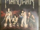 Manowar Into Glory Ride Vinyl LP rare heavy metal record oop original megaforce