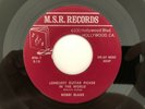 Song Poem ELVIS JOHNNY CASH 45 BOBBI BLAKE Loneliest Guitar Picker M.S.R.  hear