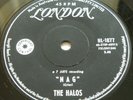 RARE 1961 OZ PRESS DOO WOP THE HALOS *NAG + COPY CAT* LONDON HL-1877 7