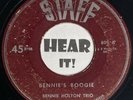 Detroit MI Early R&B Rocker / Blues 45 BENNIE HOLTON TRIO Boogie / Blues STAFF