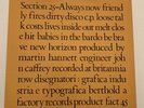 SECTION 25 ALWAYS NOW 2010 US Limited 180gm Drastic Plastic Record DPRLP 06
