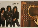 2x Kiss lp's Lick It Up 1983/The Elder 1981/west Germany Excellent vinyl