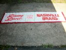 ORIGINAL Danny Davis And The Nashville Brass CONCERT BANNER 8 by 2 feet