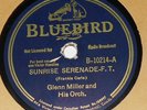 Bluebird B-10214 Glenn Miller Sunrise Serenade / Moonlight Serenade 78 RPM E+ E+