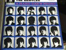 THE BEATLES LP A Hard Day's Night Purple Capitol Label MONO