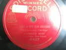 ALFREDO'S BAND--ELLE A MIS SON SMOKING---EDISON BELL 6427---VG