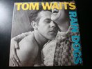 TOM WAITS RAIN DOGS LP RECORD WITH SHRINK