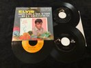 ELVIS PRESLEY 45 447-0647 BLUE CHRISTMAS 3 VARIATIONS DOS DOT RARE ORANGE LABEL
