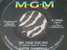 Dottie Cambridge - Cry your eyes out - MGM original