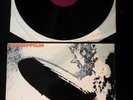 LED ZEPPELIN 1, 2nd PRESS, MISPRINT,  BOTH SIDES SIDE TWO LABEL, ORANGE LETTERIN