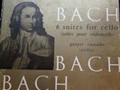 vinyl record box set BACH:6 CELLO SUITES -CASSADO VOX VBX 15