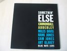 CANNONBALL  ADDERLEY SOMETHIN ELSE BLUE NOTE LP 1595 mono...1958  USA