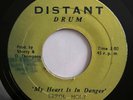 ERROL HOLT - My Heart Is In Danger - RARE ROOTS 45