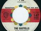 Castells – Warner Bros. 5421 – I Do/Teardrops - Doo Wop Beach Boys Surf 45 RPM