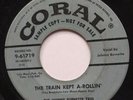 Johnny Burnette Trio 45 The Train Kept A-Rollin’ PROMO