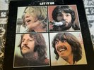 the beatles let it be lp + the beatles booklet