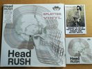 VARIOUS-HEAD RUSH TRIPLE SPLATTER VINYL + BONUS CD FRUITS DE MER KRAUTROCK COMP