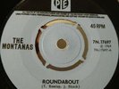 THE MONTANAS *ROUNDABOUT* PYE PSYCH 45 VG