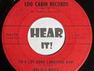 OH Country Hicks Bopper 45 ARLIS J. WHITE on LOG CABIN Jimmie Skinner JEWEL rare