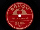 BIG JAY MCNEELY WAILING SAX  78  BENSON'S GROOVE / WILD WIG   US SAVOY 682  E/E+