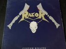 Razor Custom Killing LP. Original Fringe Canadian Pressing 1987. Fist Fight Recs