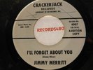 Jimmy Merritt Promo 45 Crackerjack 4007 I'll Forget About You / Lonely Battle