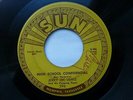 JERRY LEE LEWIS 45 'HIGH SCHOOL CONFIDENTIAL' USA SUN 1958 MEMPHIS ROCKABILLY VG