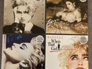 MADONNA 4 Clear Vinyl LP Bundle LIKE A VIRGIN TRUE BLUE WHO’S THAT GIRL