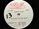FRANKIE VALLI Pop ACETATE 45rpm Circles in the Sand HEAR