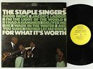 Staple Singers - For What It's Worth LP - Epic 1st Press
